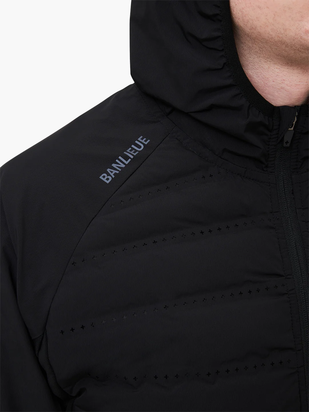 TACTICAL FULLZIP HOODIE | BLACK - Image 4