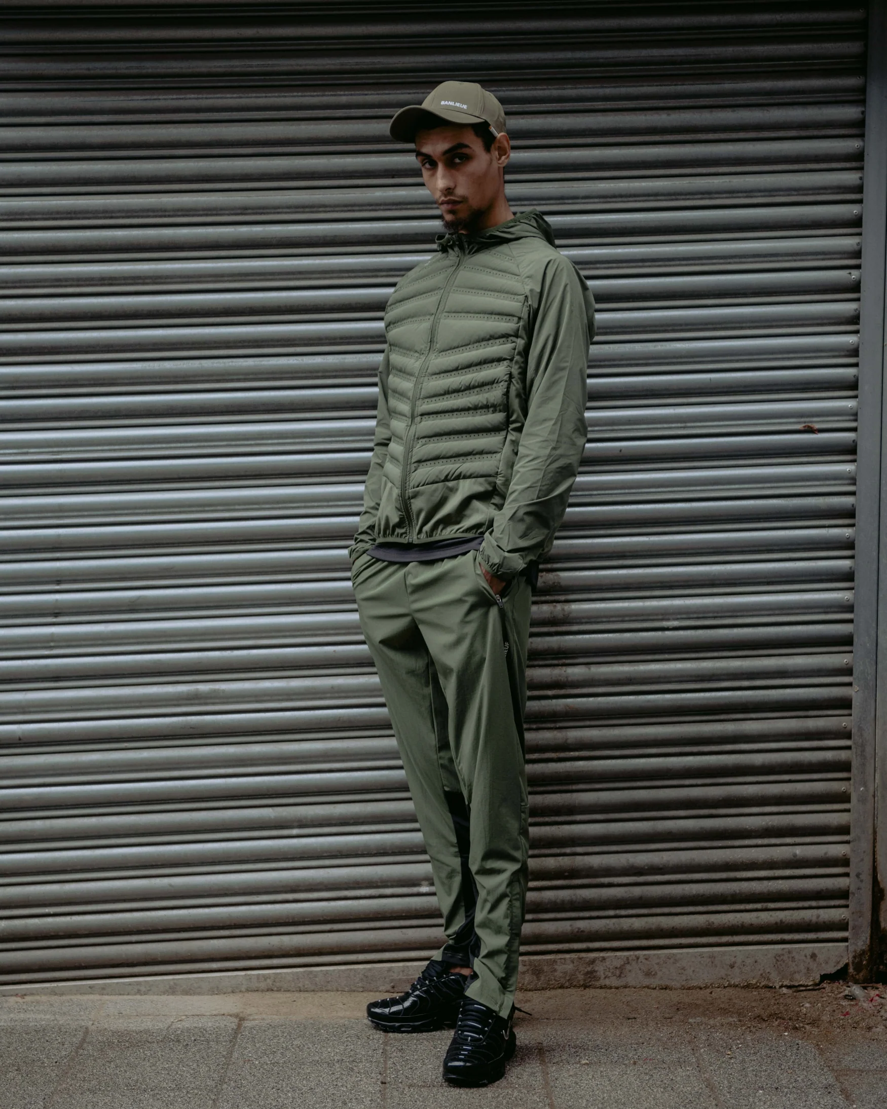 TACTICAL FULLZIP HOODIE | NARDO GREEN - Image 8