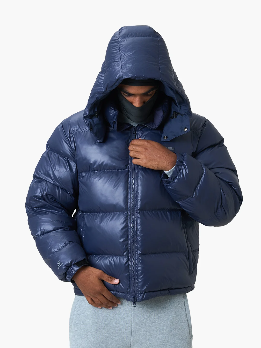 BALACLAVA PUFFER JACKET | NAVY - Image 4