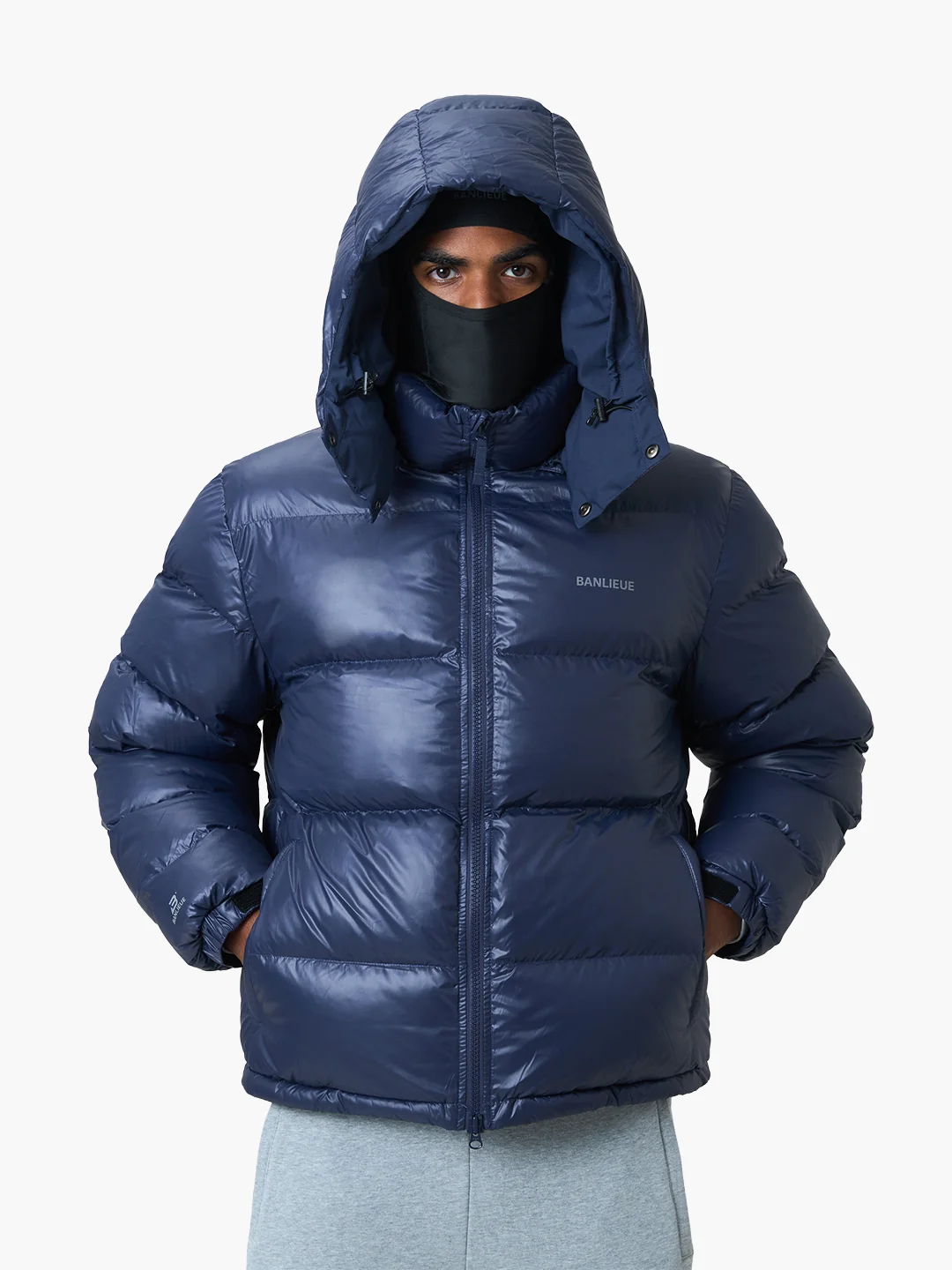 BALACLAVA PUFFER JACKET | NAVY - Image 5