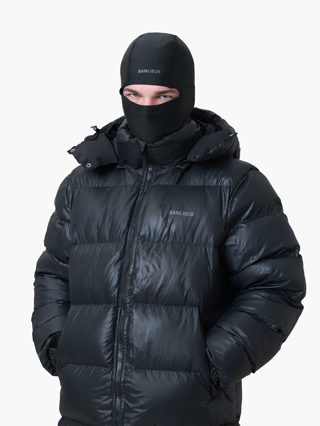 BALACLAVA PUFFER PARKA JACKET | BLACK - Image 3