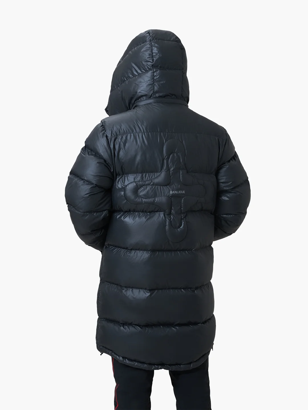 BALACLAVA PUFFER PARKA JACKET | BLACK - Image 6