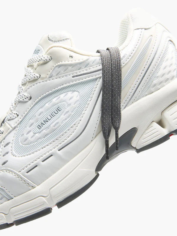 BANLIEUE PATENT SNEAKER | CORE WHITE / PATENT WHITE - Image 5