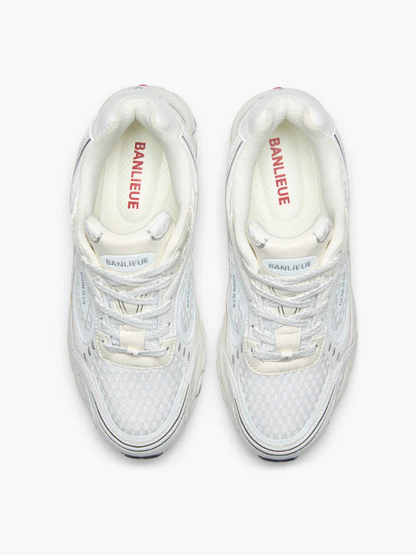 BANLIEUE PATENT SNEAKER | CORE WHITE / PATENT WHITE - Image 7