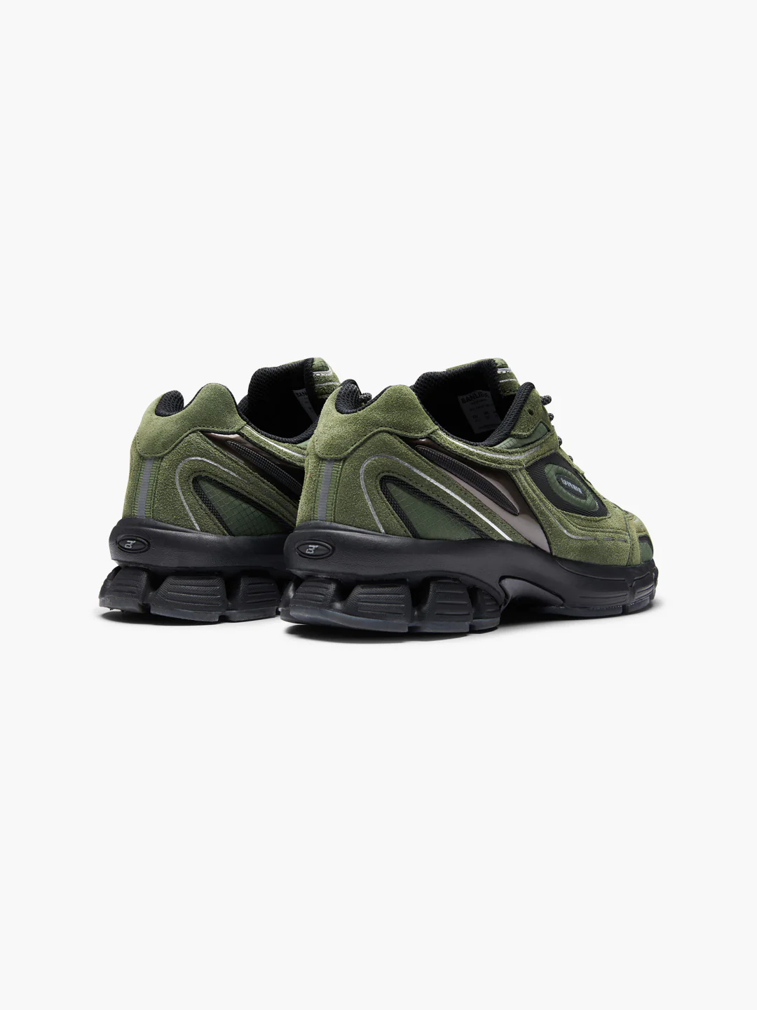 BANLIEUE SNEAKER | OLIVE GREEN / BLACK - Image 5