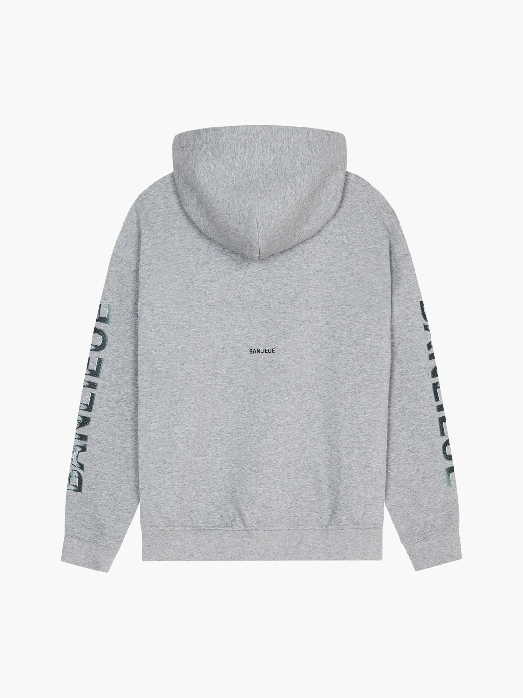 CHROME V2 HOODED VEST | HEATHER GREY / SILVER - Image 5