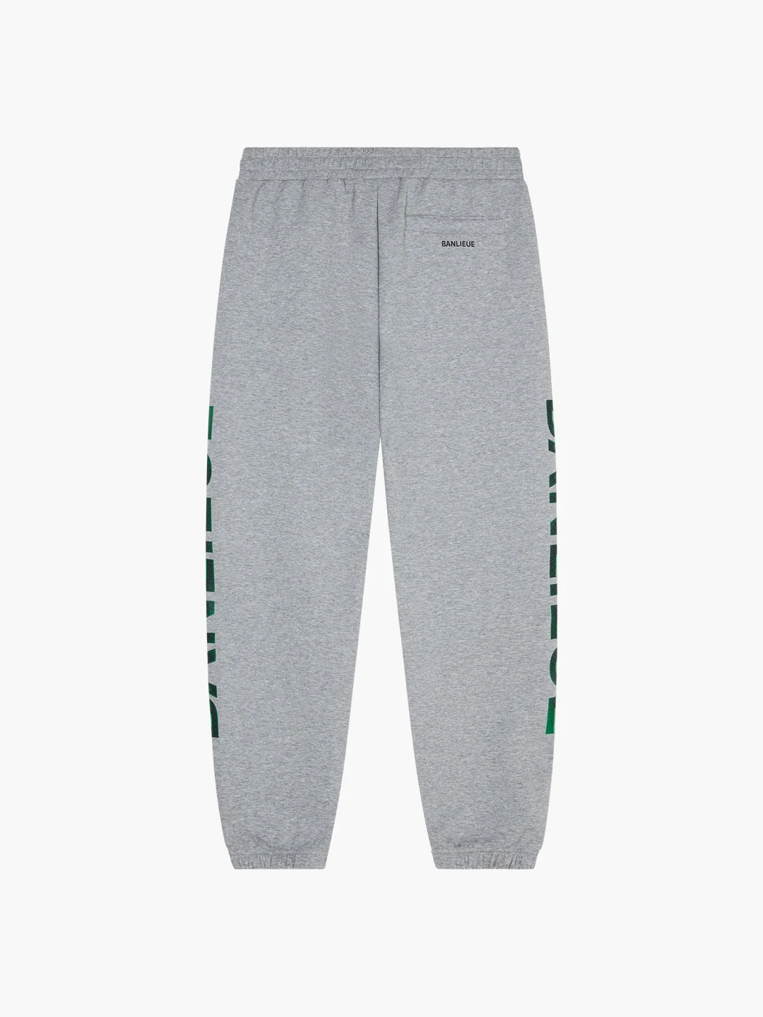 CHROME V2 SWEATPANTS | HEATHER GREY / JOLLY GREEN - Image 3