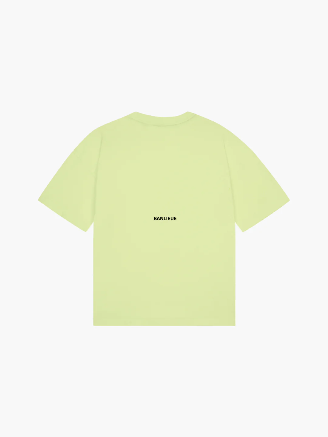 CHROME V2 T-SHIRT | LIME CREAM - Image 3