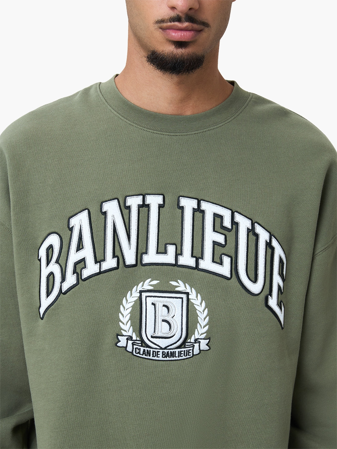 CREST SWEATER | NARDO GREEN - Image 3