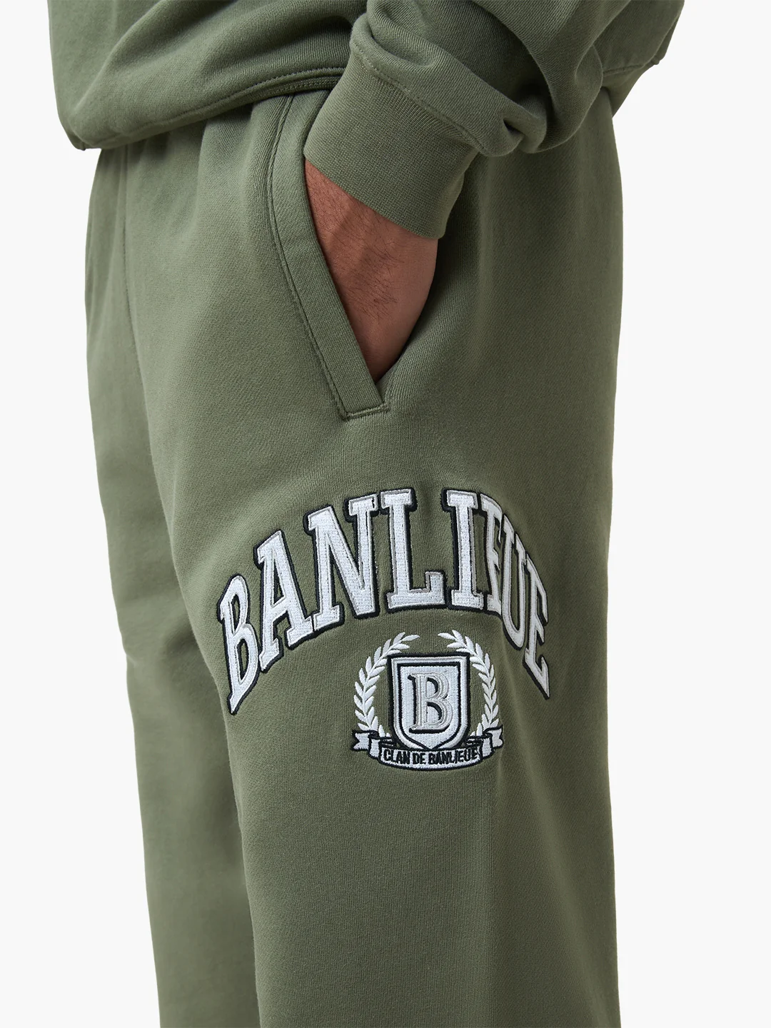 CREST SWEATPANTS | NARDO GREEN - Image 3