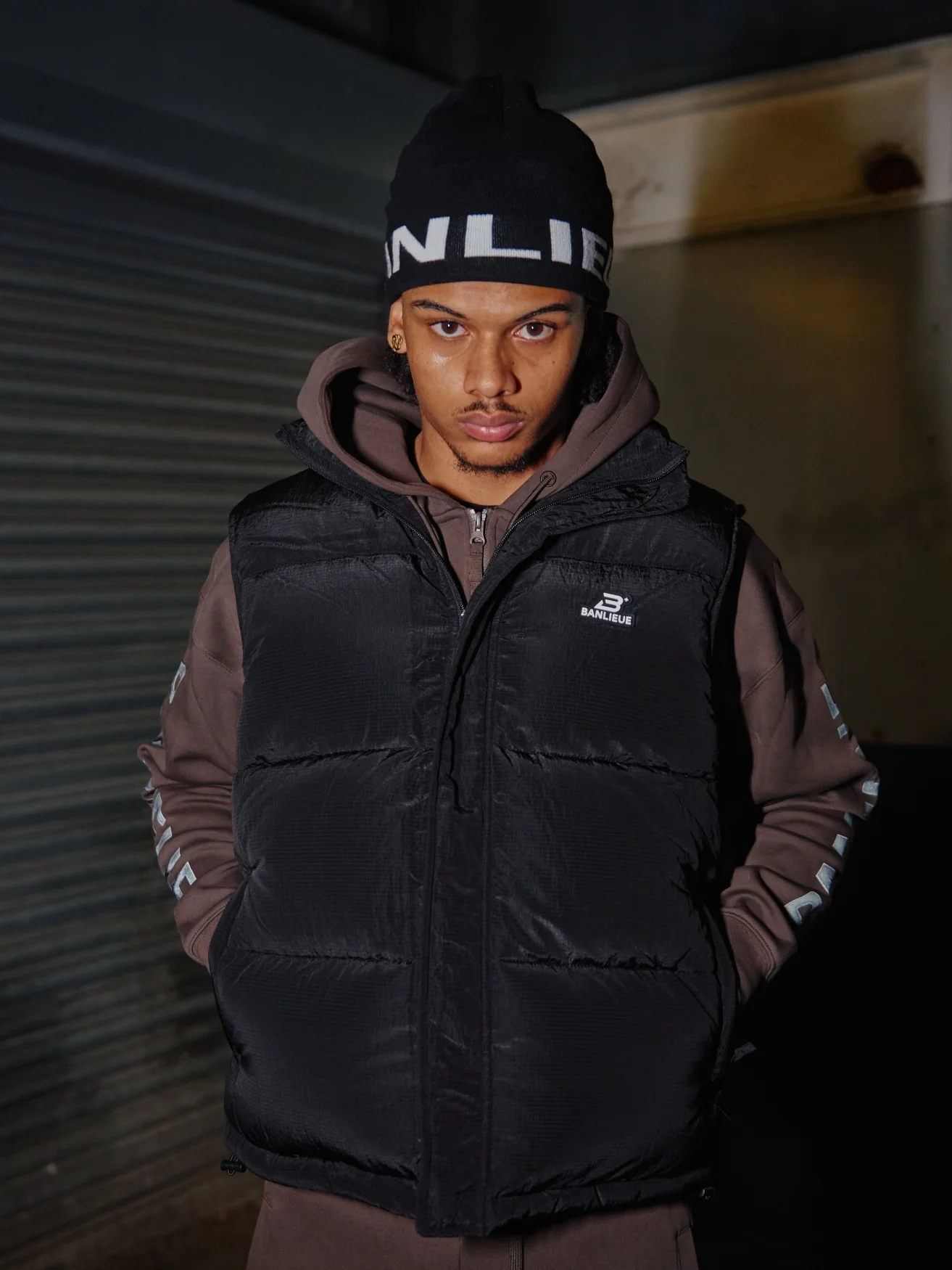 HERITAGE BODYWARMER | BLACK - Image 3