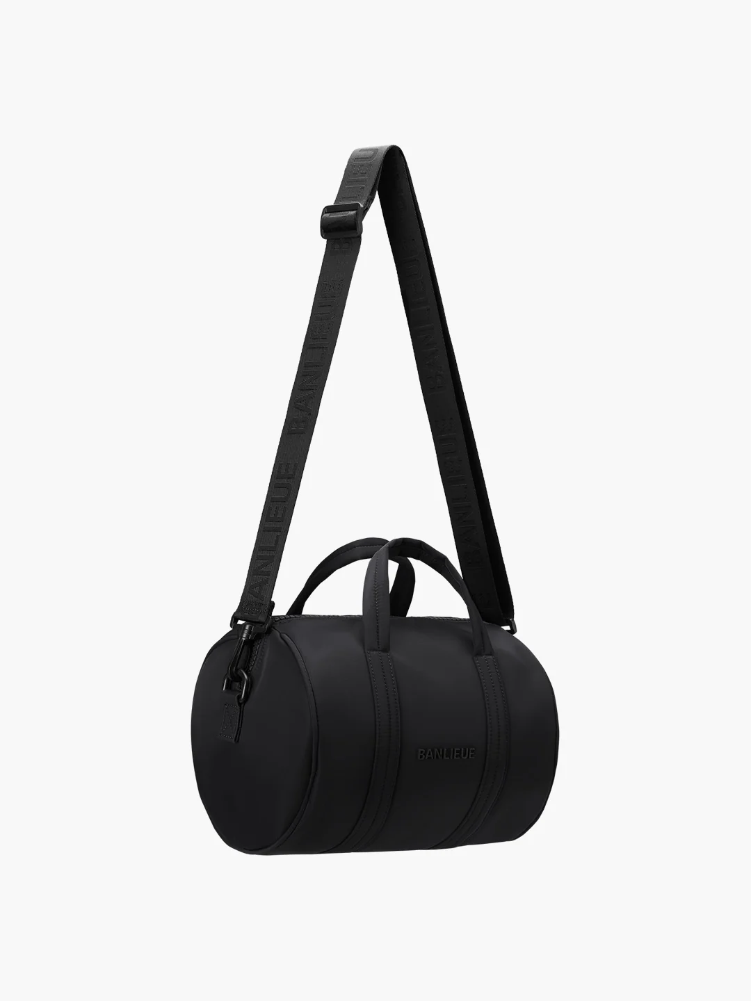 NYLON MINI B+ DUFFLE BAG | BLACK - Image 3