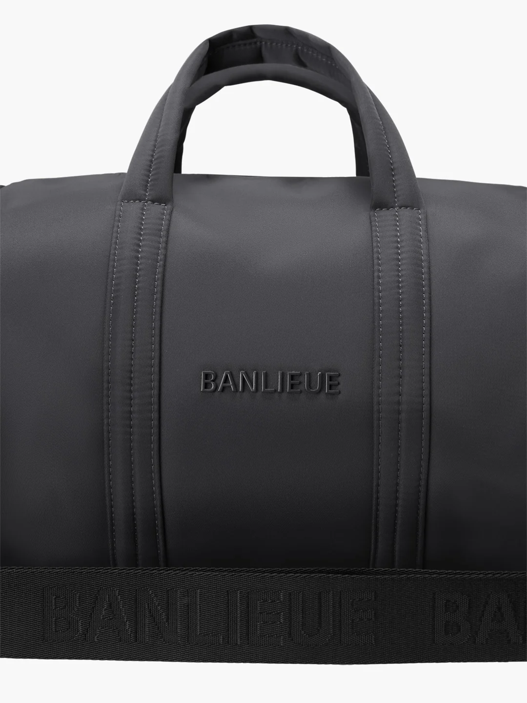 NYLON MINI B+ DUFFLE BAG | BLACK - Image 4