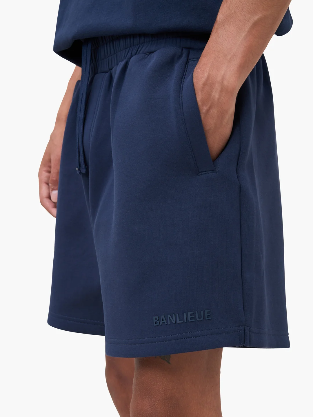 SCRIPT SHORTS | NAVY - Image 4