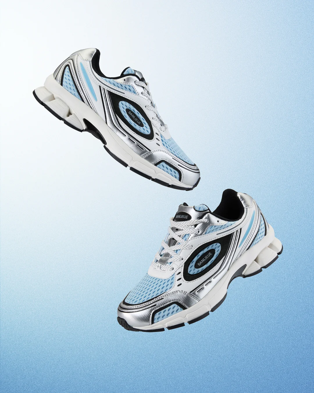 BANLIEUE  SNEAKER | LIGHT BLUE / SILVER / CORE WHITE - Image 8