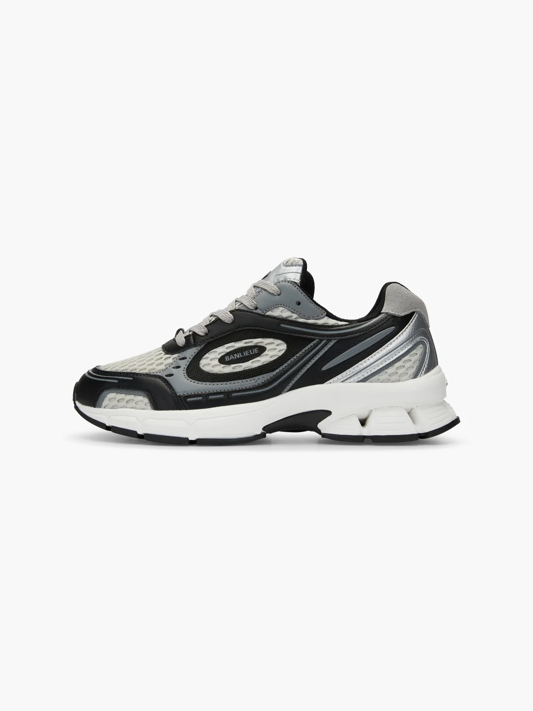BANLIEUE  SNEAKER (OG) | CLOUD GREY / CORE BLACK / METALLIC SILVER - Image 3