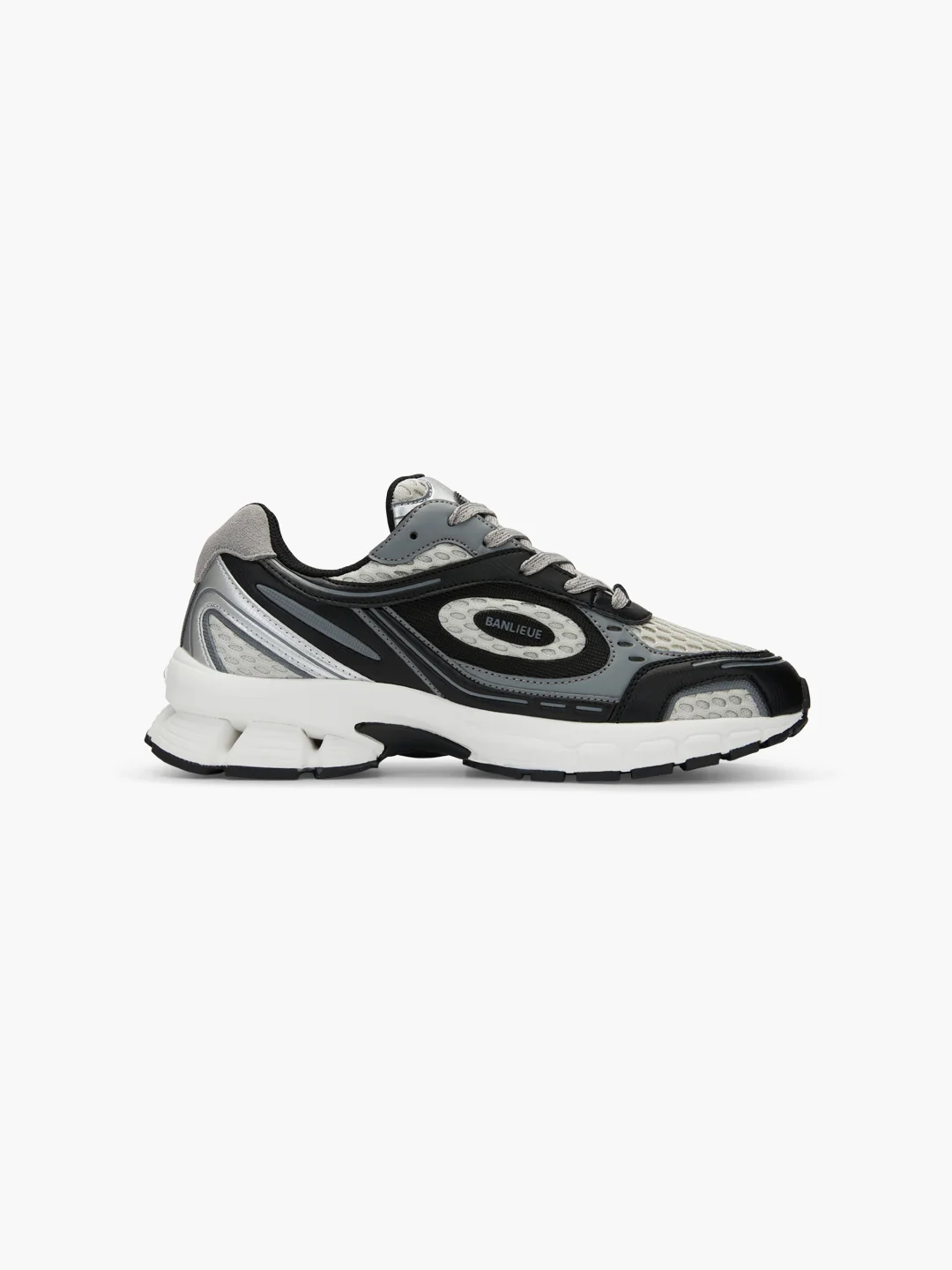 BANLIEUE  SNEAKER (OG) | CLOUD GREY / CORE BLACK / METALLIC SILVER - Image 4
