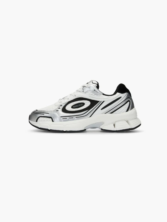 BANLIEUE  SNEAKER (OG) | CORE WHITE / METALLIC SILVER / CORE BLACK - Image 3